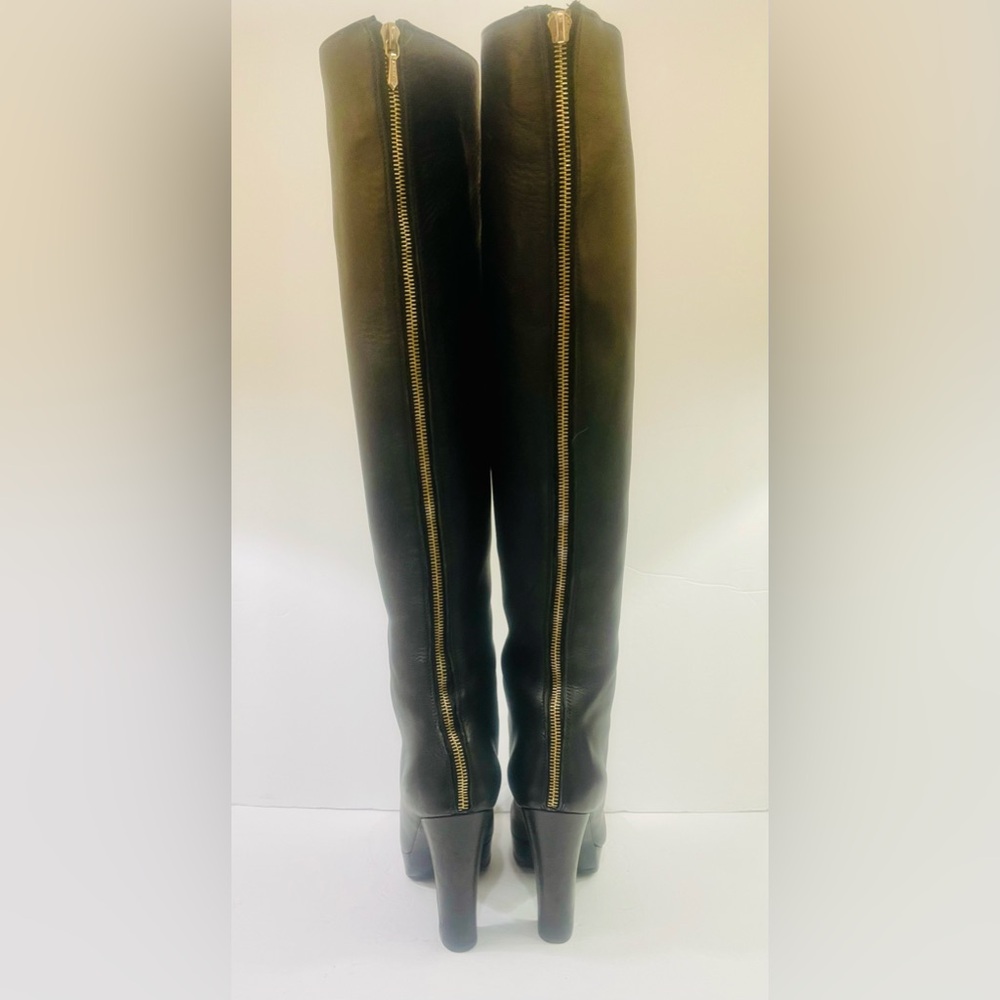 Chanel Cap Toe Over the Knee Platform Boots - Picture 10 of 16
